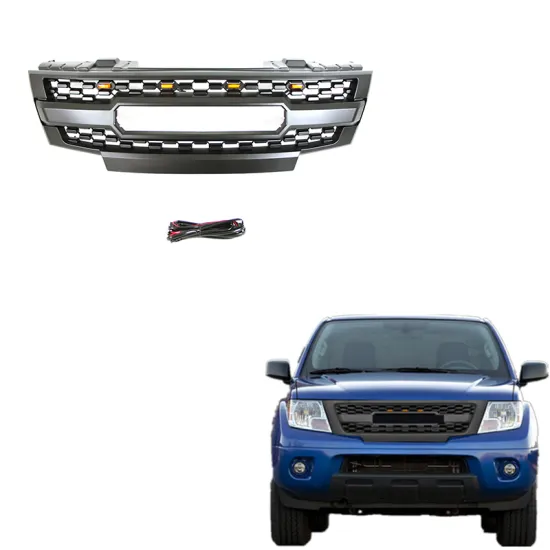 Hot High-Quality ABS Front Grille with LED Light for Nissan Frontier 2005-2016" 

(Note: The years in the original text were adjusted to fit the common model years for the Nissan Frontier.) 

If you specifically want it to match exactly with the given tex