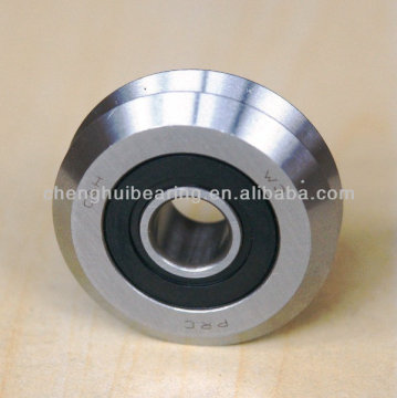 12 مم تجويف W Guide Wheels RM 3 2RS ​​، صف مزدوج ، أختان مطاطين ، "W"
