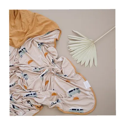 Bamboo Comfort Blanket for Kids - Soft and Warm Baby Quilt