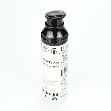 OEM Logo customized plastic pp airless pump pressed bottle 50ml 100ml