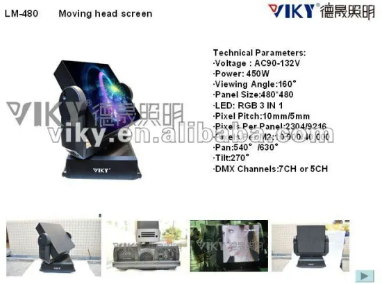 Modern led screen lighting// high power led moving head screen// led module lighting solutions