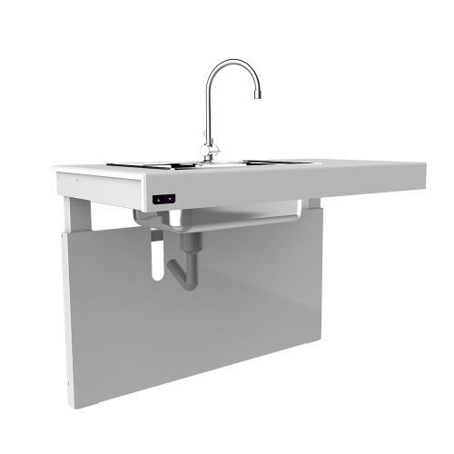 Accessible Adjustable Height Kitchen Sinks for Disabled