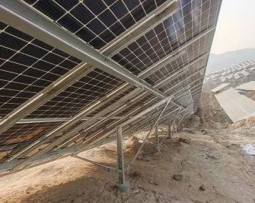 Processed Pv Mounting Bracket System Solar Panel Stand