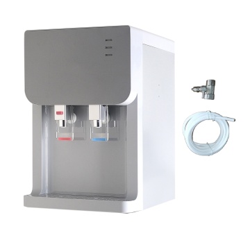 POU Pipeline Electric Desktop Water Cooler with Hot & Cold RO/UF Filter System - Advanced Water Purifier Dispenser for Drinking Water