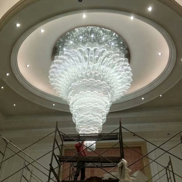 Modern Custom Crystal Hotel Chandelier