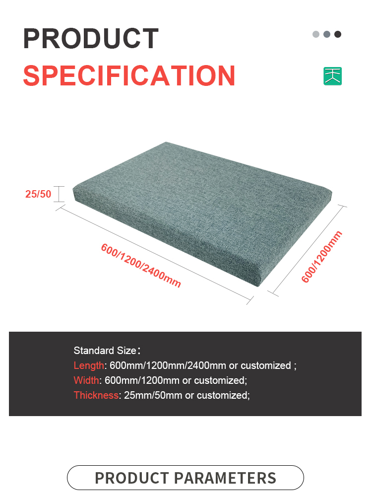 Fabric acoustic panel