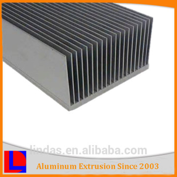 Extruded aluminum heatsink anodised,powder coating, polished
