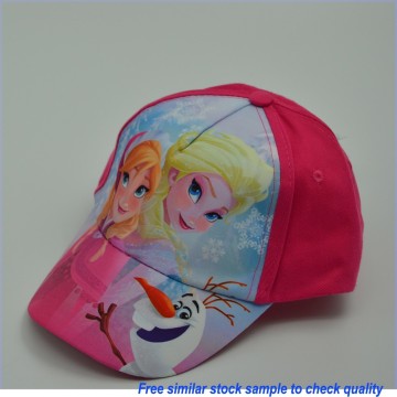 Sublimation print and embroidery funny kids cap