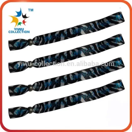 grosgrain ribbon promotional ribbon wristbands