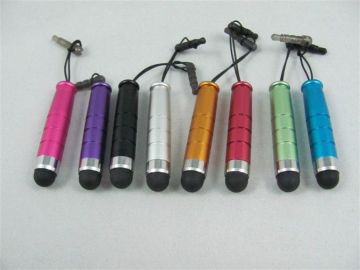 Golden, Silver Mini Capacitive Touch Screen Stylus For Ipad / Iphone / Smartphone