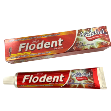 Pasta de dientes sensible de blanqueamiento de Flodent Activgel