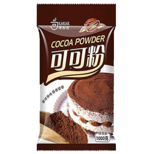 natural cocoa powder in carton