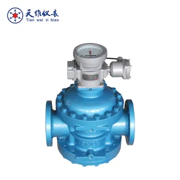 Mechanical Gas Oil PD Flow Meter