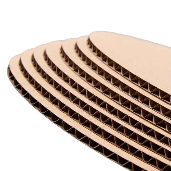 Corrugated cardboard 2-7mm thick can be customized according to size and logo