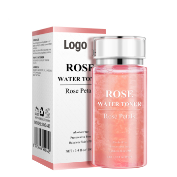 Anti-penuaan Rose Petal 24k Gold Facial Toner