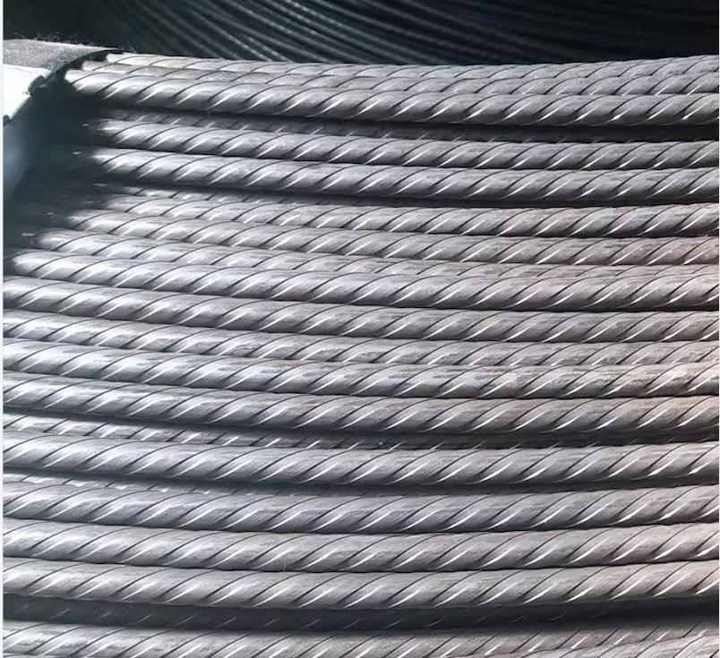 Alta tracción 4.0 mm 5.0 mm de concreto de concreto de hormigón espiral acero alambre de acero acanalado