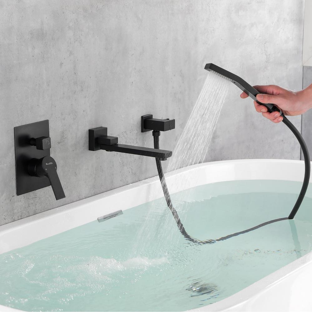 Wall mount tub faucet 88030b 3