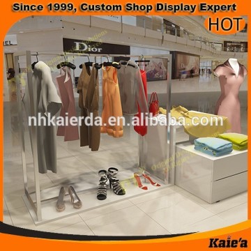 2016 Fashion women clothes display rack