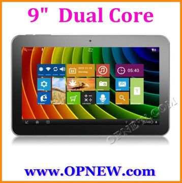 cheap 9 inch tablet dual core A23 Android 4.2.2 ,1.52GHz External 3G Wi-Fi & Capacitive Touch
