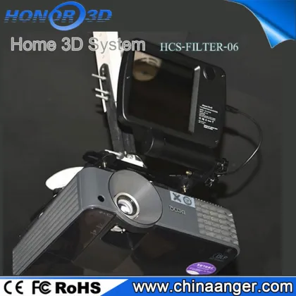 Home theater system for 3d projector/Passive home theater 3d