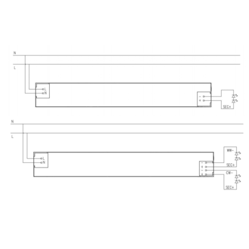 Драйвер святлодыёда Matter магутнасцю 160 Вт