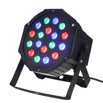 BASP1801 Professional 18*1W LED Flat PAR RGB Wedding Party Disco Stage Lights