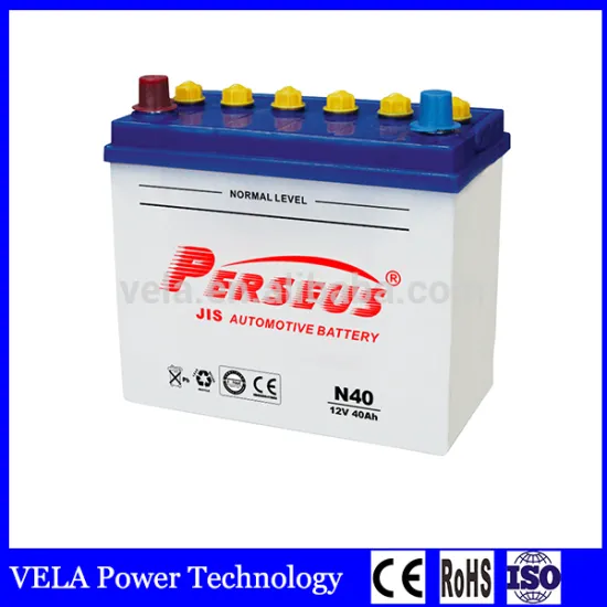 Japan Standard N40 Dry Charged Lead Acid Car Battery For Car Starting