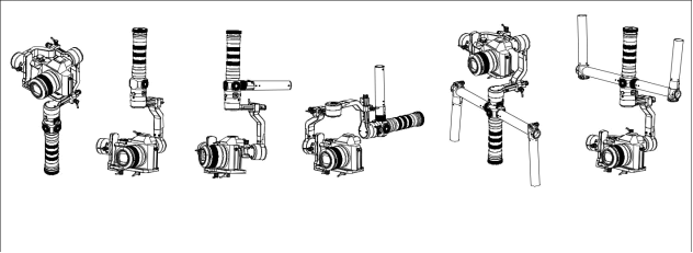 stabilizer 3 axis dslr 