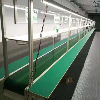 Assembly Line pvc Belt Conveyor for Workshop