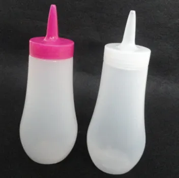 New product 2016 350ml plastic salad dressing bottle