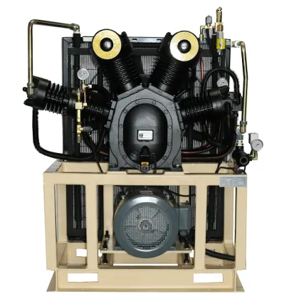 ELGI 40 Bar Air Compressor with 1400 CFM and 30 Bar Booster for PET Bottle Manufacturing
