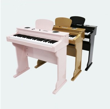 49keys Digital Upright Piao /White black pink piano