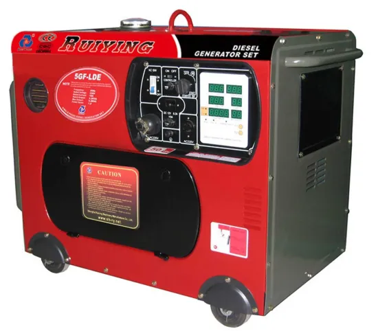 Silen type diesel generator set