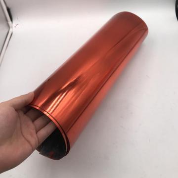 Película láser de PVC metalizada de color personalizado para decoración