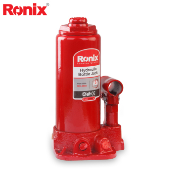 Ronix Jack de elevación hidráulica de la botella del coche de 5 toneladas con valor de seguridad modelo RH-4903