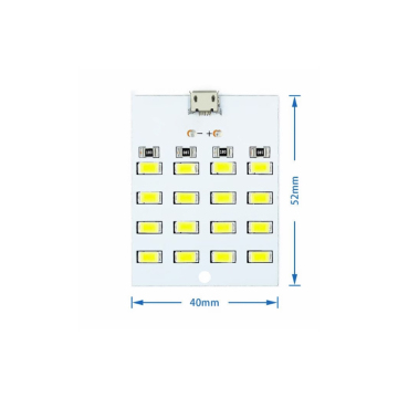 8/12/16/20 manik LED Lampu Lampu USB Lampu Bergerak USB
