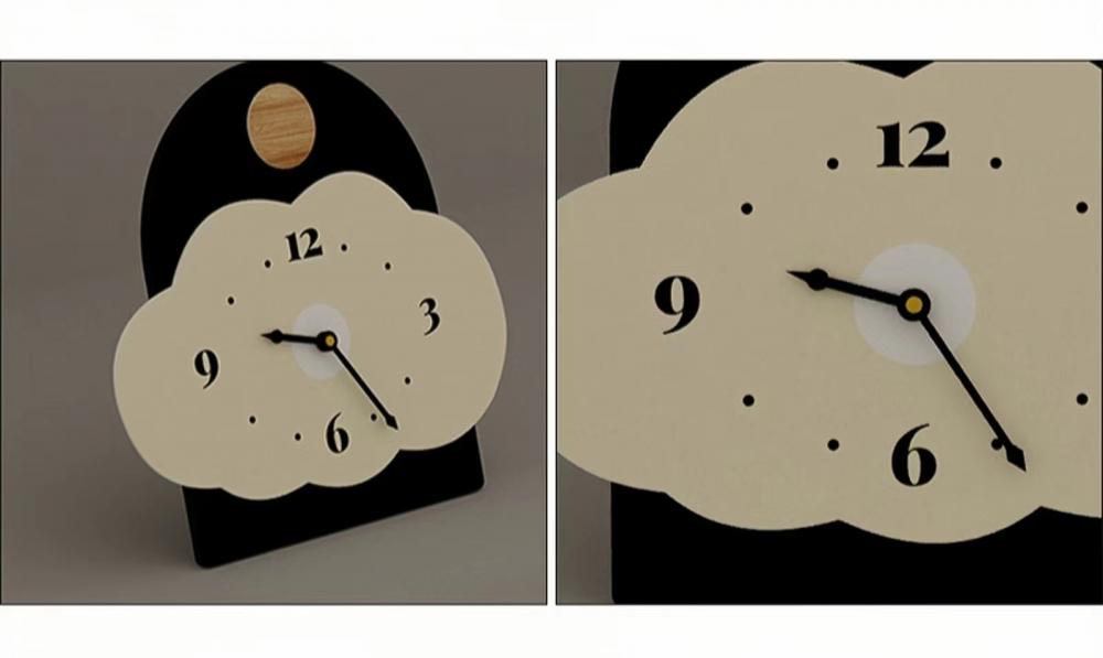 Creative Simple Silent Clock