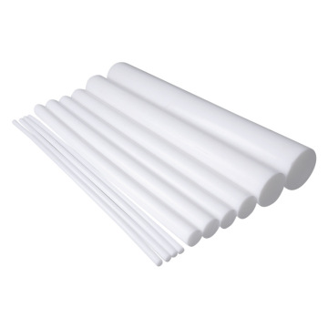 Diameter 10-200mm White Delrin Rod Extrusion POM Bar