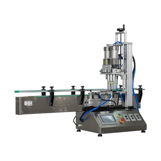 Automatic Small Bottle Sealing Production Line - Factory Price Glass Bottle Capping Machine