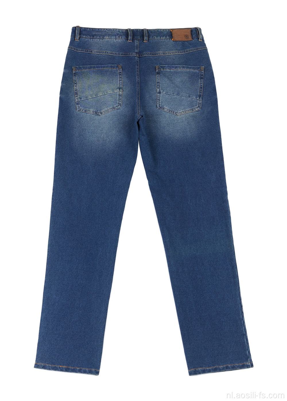 Nieuw design gebreide herenjeans