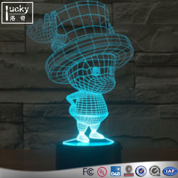Home Decorative Led Table Lamp,Multi-colored Illusion Night Lighting