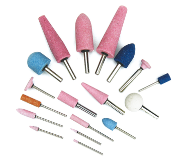 Punto montado en la cabeza de molienda abrasiva de cerámica 3 mm de 6 mm para metal y pulido de madera