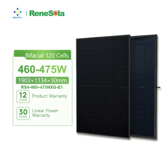 Renesola All Black Solar Panels: High Efficiency Monocrystalline Modules with Half-Cells and Bifacial Design