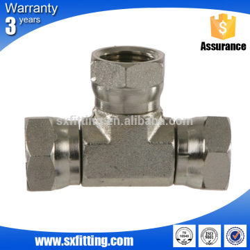 Bspt Female Tee Bspp Pipe Tee Fitting