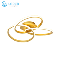 LEDER Led Golden Ceiling Light
