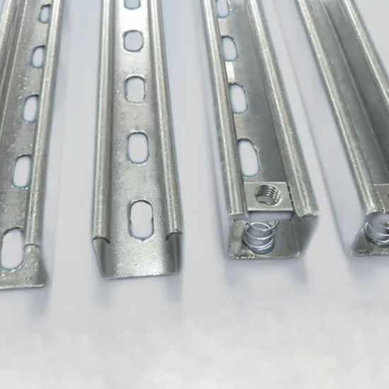 Photovoltaic Support Systems SS316 Unistrut 41x41x2.0 HDG Strut Channel