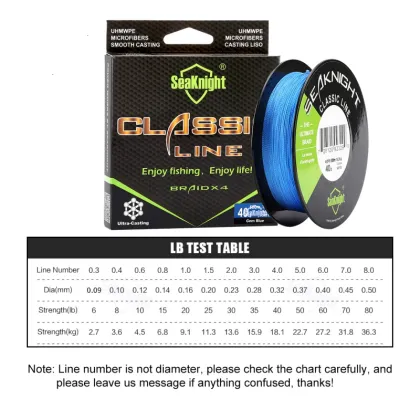 4 Strand PE Braided Fishing Line for Saltwater Lure Fishing - 500M