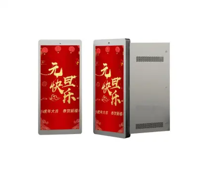 Street Pole Advertising Road Light Pole LED Screen