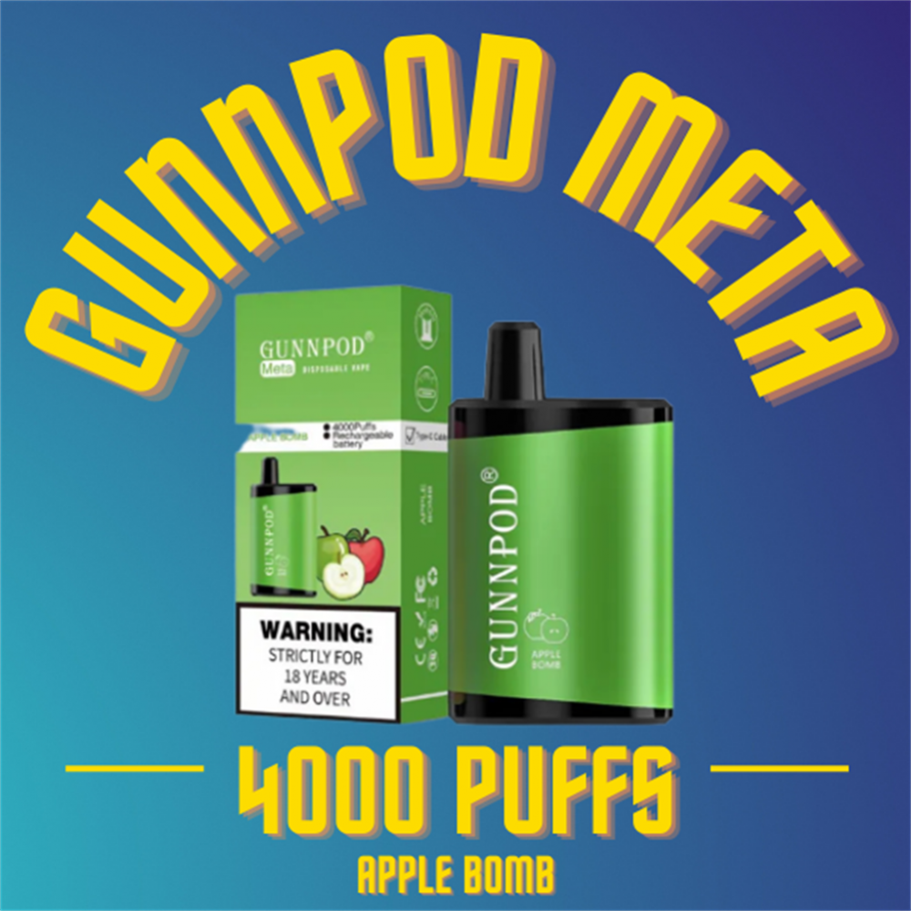 Produits de vape jetable Gunnpod Meta 4000 pour en gros