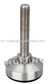 10 Piedini Regolabili M8 X 70mm Con Base 48mm – Gambe Fissaggio Per Macchinari – Vital Parts